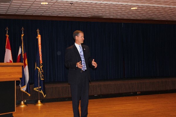 At the October luncheon, William R. Marion II, chief technology officer, headquarters Air Force Space Command Communications and Information, summarizes today's challenges and the strategic direction for the Air Force's cyber forces.